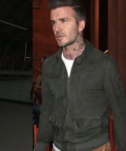 David Beckham Suede Jacket