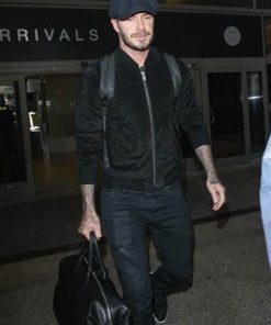 David Beckham Suede Jacket