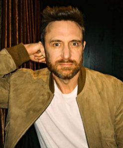 David Guetta Suede Jacket