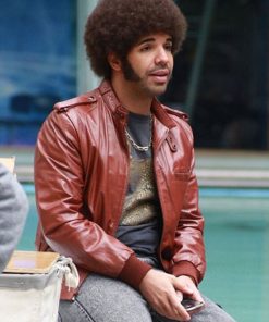 Drake Bomber Leather Jacket