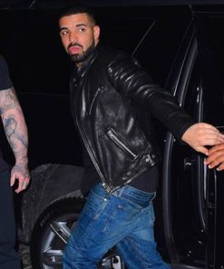Drake Biker Leather Jacket