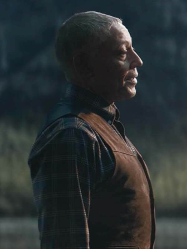 Giancarlo Esposito Suede Vest