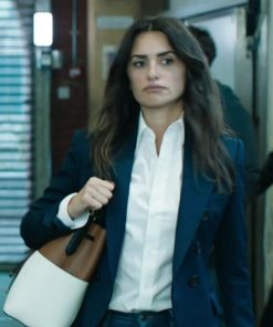 Penelope Cruz Blue Blazer