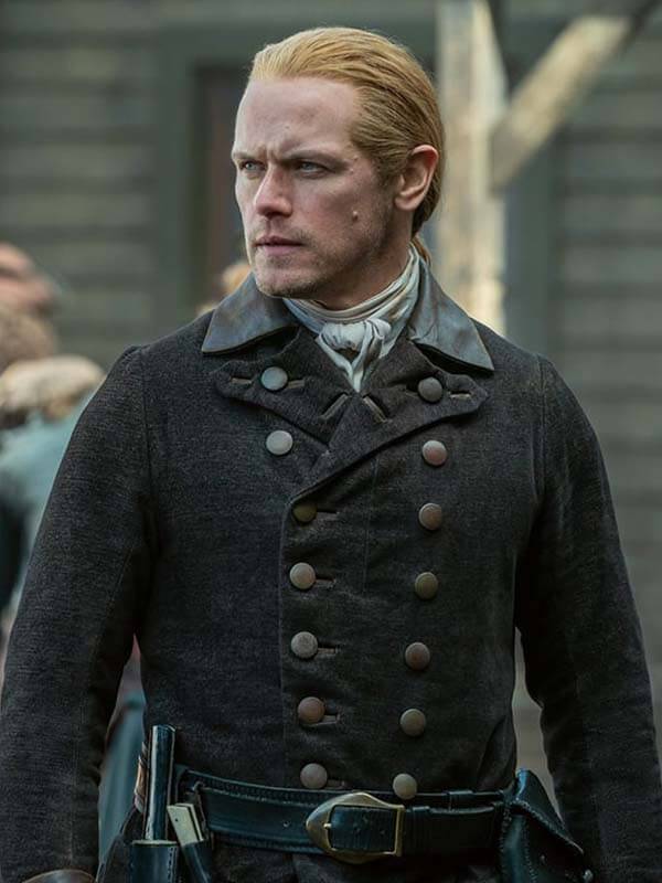 Jamie Fraser Black Coat