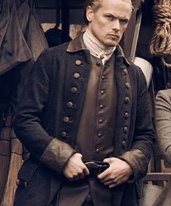 Jamie Fraser Black Coat
