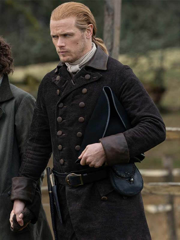 Jamie Fraser Black Coat