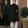 Jessica Chastain Cotton Coat