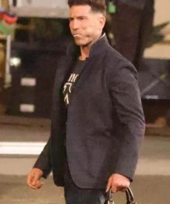 Jon Bernthal Wool Coat