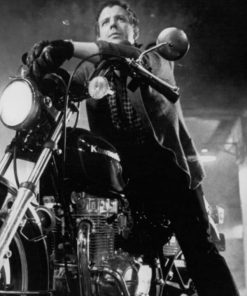 Mickey Rourke Wool Coat