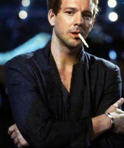 Mickey Rourke Wool Coat