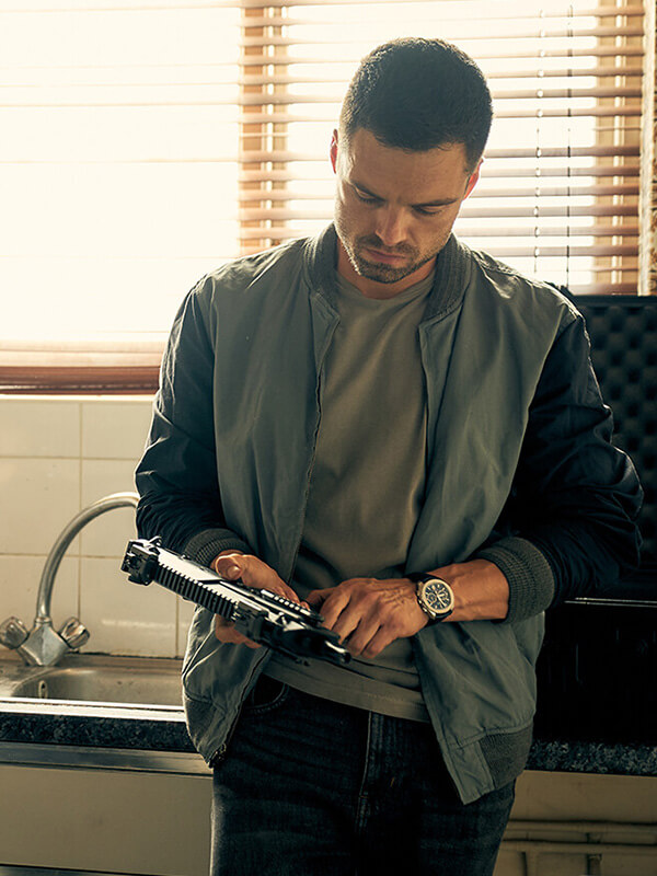 Sebastian Stan Polyester Jacket