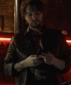 Richard Harmon Black Jacket