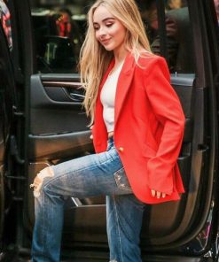 Sabrina Carpenter Wool Blazer