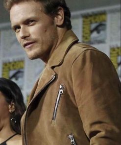 Sam Heughan Suede Jacket