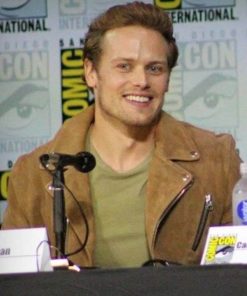 Sam Heughan Suede Jacket