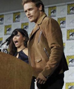 Sam Heughan Suede Jacket
