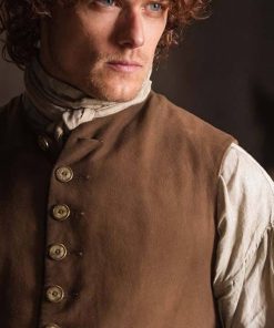 Sam Heughan Suede Vest