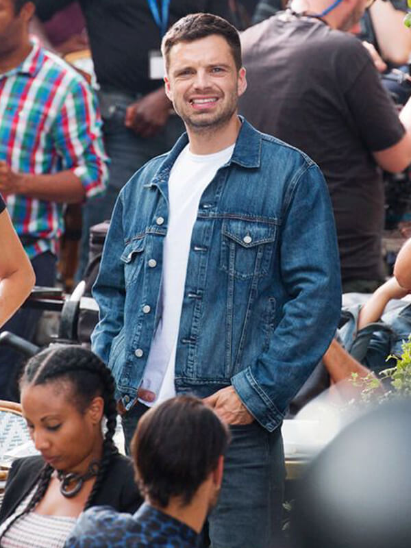 Sebastian Stan Denim Jacket