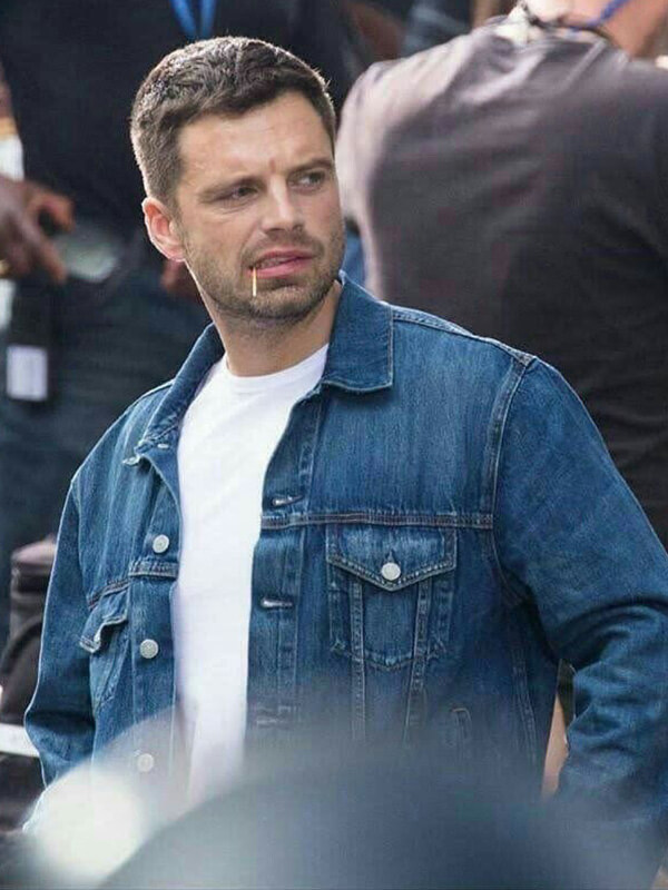 Sebastian Stan Denim Jacket