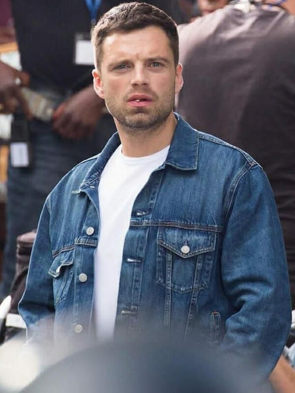 Sebastian Stan Denim Jacket