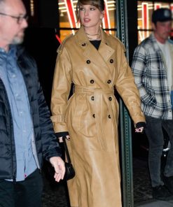 Taylor Swift Beige Coat