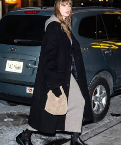 Taylor Swift Black Coat