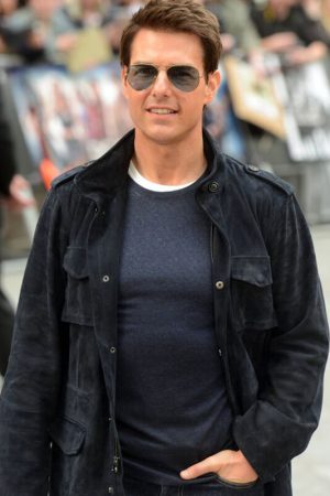 Tom Cruise Suede Jacket
