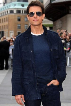 Tom Cruise Suede Jacket