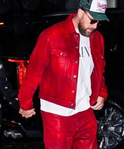 Travis Kelce Denim Jacket