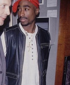 Tupac Shakur Leather Vest