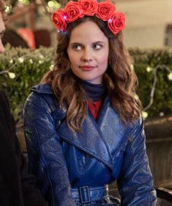 Sarah Ramos Leather Coat