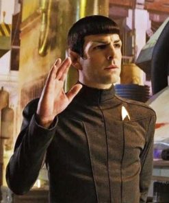 Spock Grey Cotton Jacket