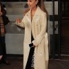 Ariana Grande Leather Coat