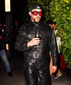 Bad Bunny Leather Jacket