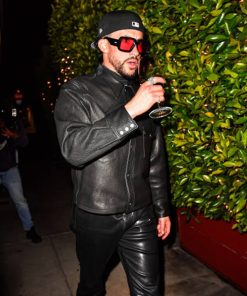 Bad Bunny Leather Jacket