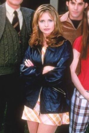 Sarah Michelle Gellar Black Jacket