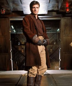 Captain Malcolm Reynolds Suede Coat