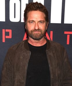 Gerard Butler Suede Jacket