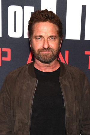 Gerard Butler Suede Jacket