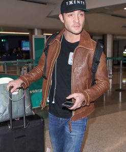Ed Westwick Bomber Jacket