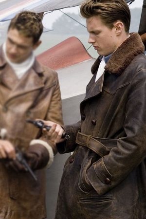 David Ellison Leather Coat