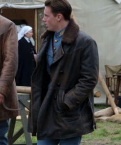 David Ellison Leather Coat