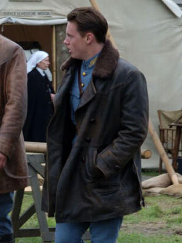 David Ellison Leather Coat