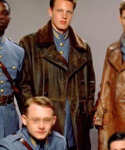 David Ellison Leather Coat