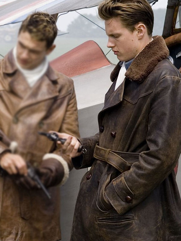 David Ellison Leather Coat