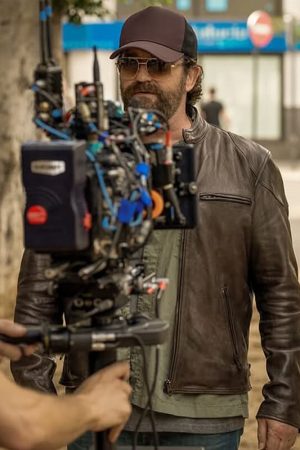 Gerard Butler Leather Jacket