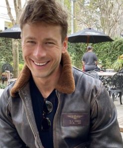 Glen Powell Devotion Jacket