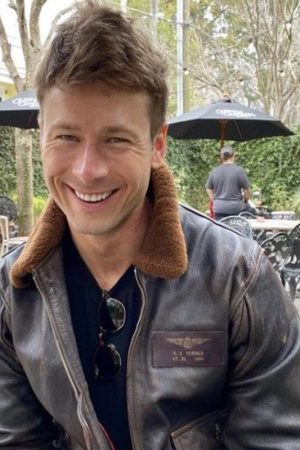 Glen Powell Devotion Jacket