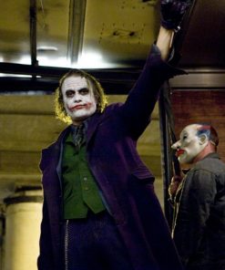 Joker Purple Wool Coat