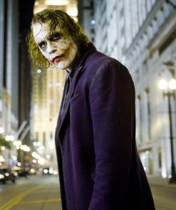 Joker Purple Wool Coat